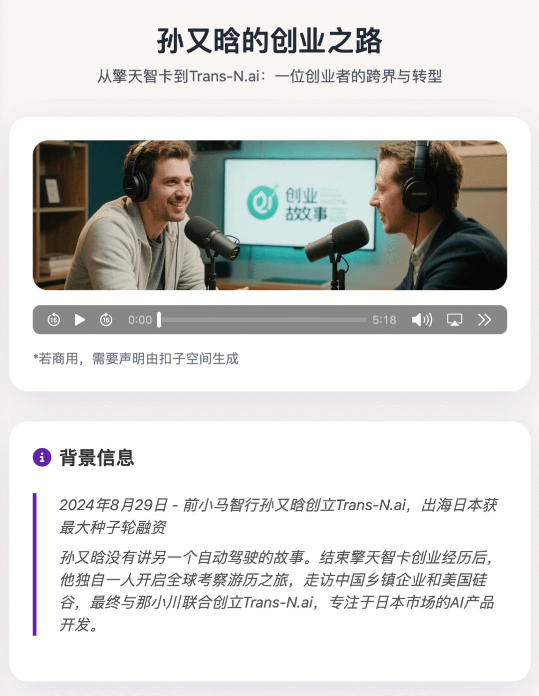 实测字节扣子空间:AI 播客比真人丝滑,Agent 能打 80% 的工 - 今日头条 3 实测字节扣子空间:AI 播客比真人丝滑,Agent 能打 80% 的工 - 今日头条 3