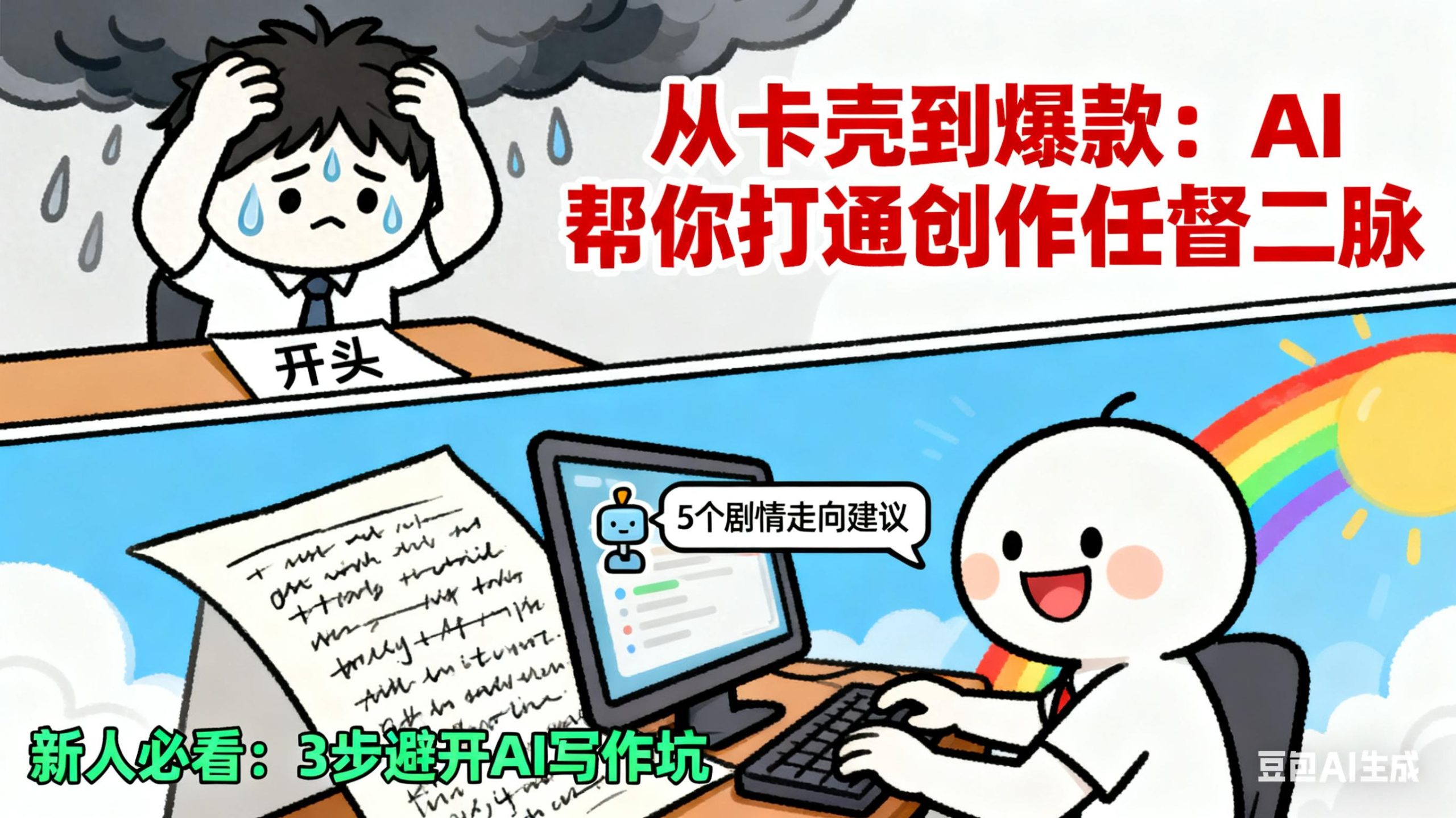 AI小说创作的流量密码：如何有效利用人工智能写作？ 1