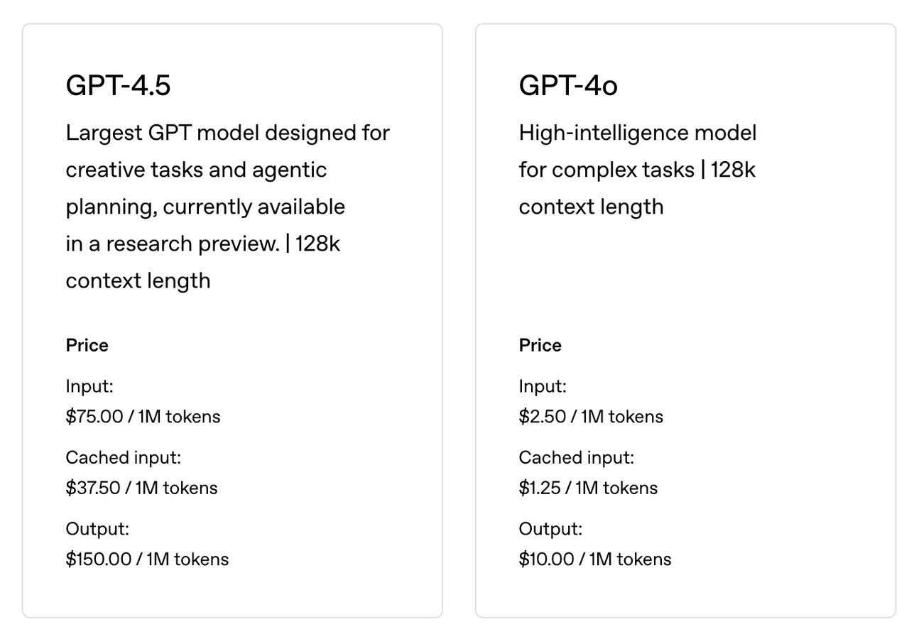 GPT-4.5 重磅发布！OpenAI 最大最贵模型，没把 DeepSeek 当对手 - 今日头条 7