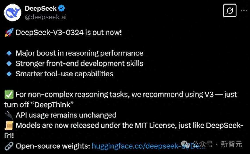 暴击GPT-4.5，DeepSeek-V3-0324官方报告出炉，系统提示、最佳温度全放出 - 今日头条 1