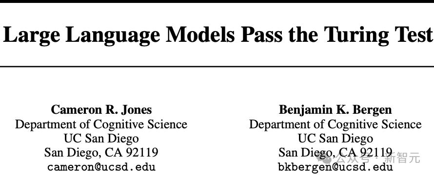 GPT-4.5已过图灵测试，73%人类竟没认出！UCSD新作爆火 - 今日头条 2